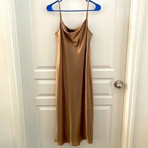 Banana Republic Silk Midi Slip Dress